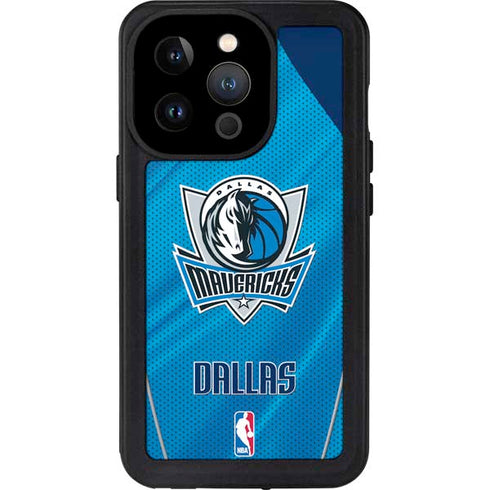 NBA Dallas Mavericks Jersey iPhone 15 Pro Waterproof Case