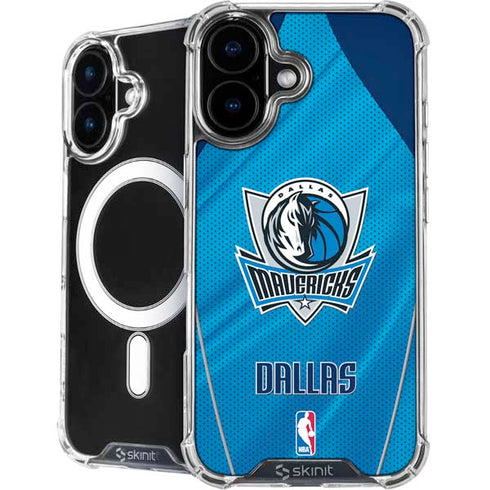 NBA Dallas Mavericks Jersey iPhone 16 MagSafe Case