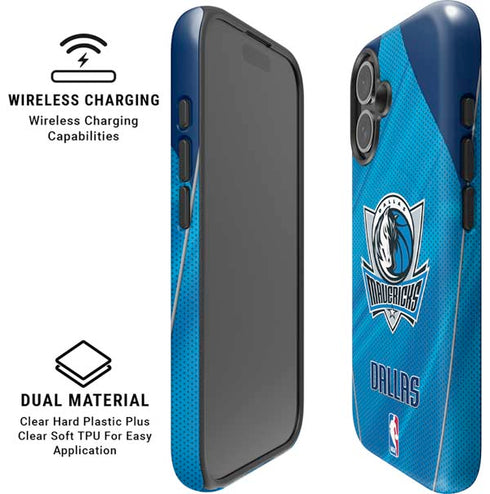 NBA Dallas Mavericks Jersey iPhone 16 Plus Magsafe Impact Case