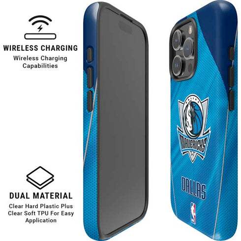 NBA Dallas Mavericks Jersey iPhone 16 Pro Max Magsafe Impact Case