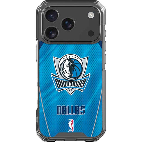 NBA Dallas Mavericks Jersey iPhone 17 Pro Clear Case