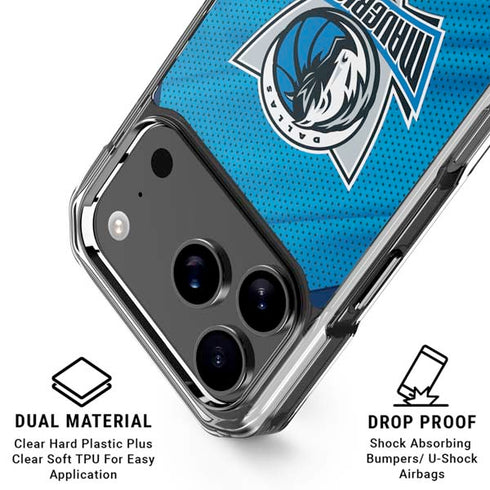 NBA Dallas Mavericks Jersey iPhone 17 Pro Max Clear Case