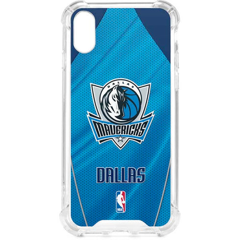 NBA Dallas Mavericks Jersey iPhone XS Clear Case