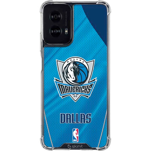 NBA Dallas Mavericks Jersey Moto G Power 5G (2024) Clear Case