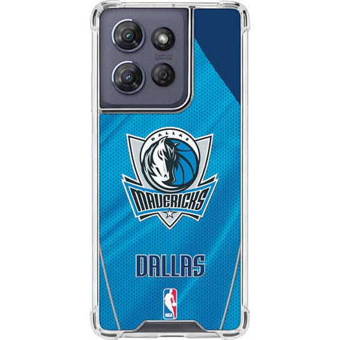 NBA Dallas Mavericks Jersey Moto G Power 5G (2025) Clear Case