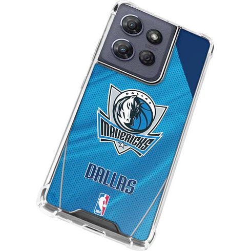 NBA Dallas Mavericks Jersey Moto G Power 5G (2025) Clear Case