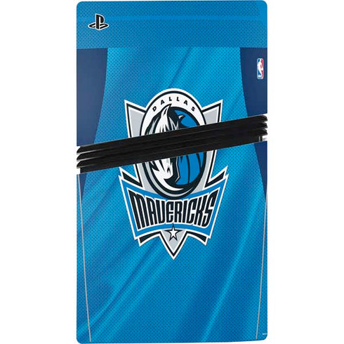 NBA Dallas Mavericks Jersey PS5 Pro Console Skin