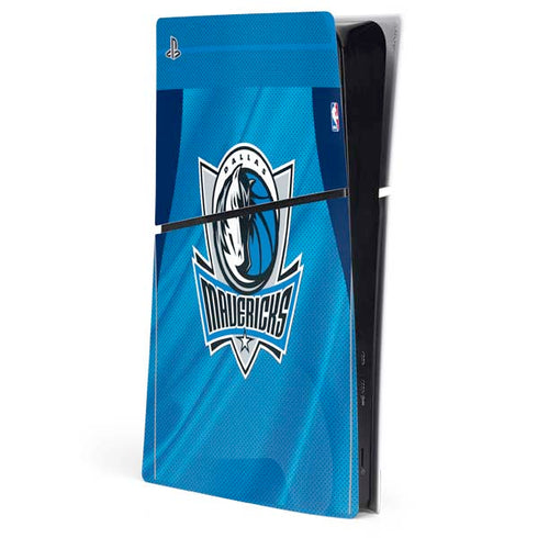 NBA Dallas Mavericks Jersey PS5 Slim Digital Edition Console Skin