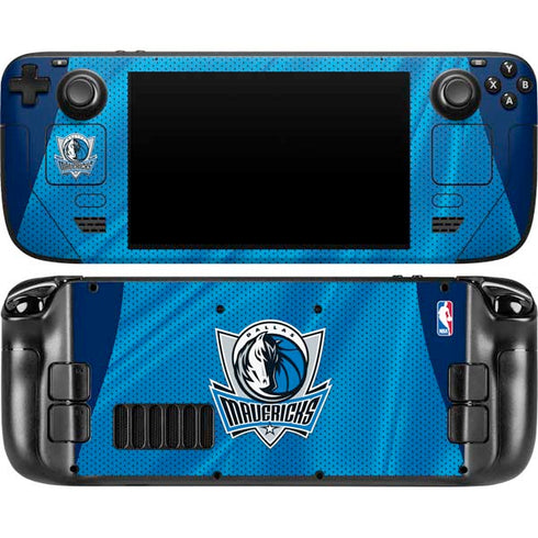 NBA Dallas Mavericks Jersey Steam Deck Handheld Gaming Computer OLED Skin