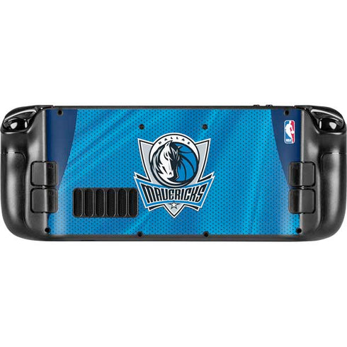 NBA Dallas Mavericks Jersey Steam Deck Handheld Gaming Computer OLED Skin