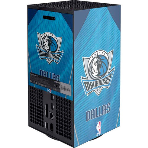 NBA Dallas Mavericks Jersey XBox Series X Digital Edition Console Skin