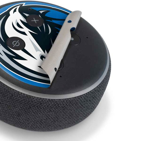 NBA Dallas Mavericks Large Logo Amazon Echo Dot Skin
