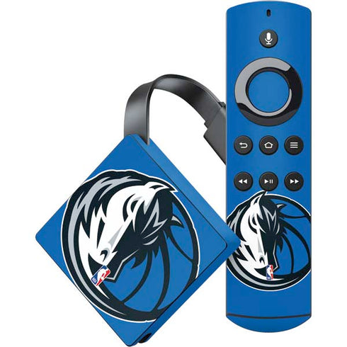 NBA Dallas Mavericks Large Logo Amazon Fire TV Skin