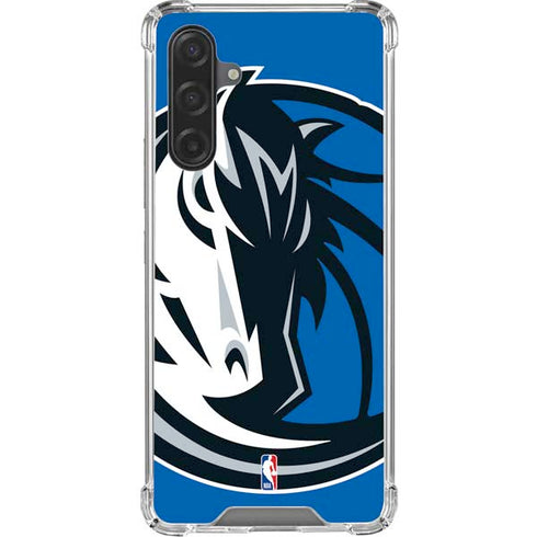 NBA Dallas Mavericks Large Logo Galaxy A17 Clear Case