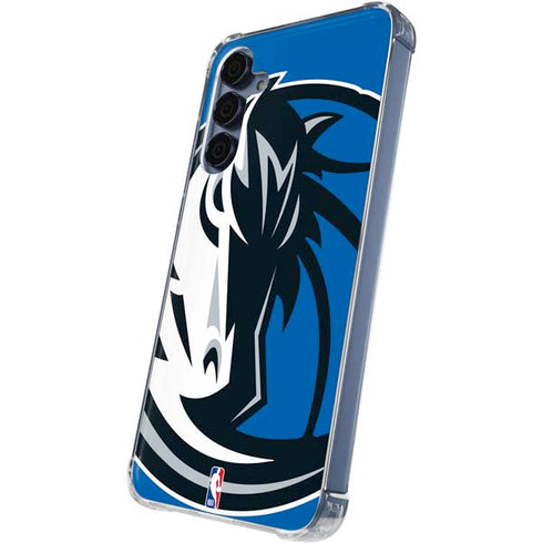 NBA Dallas Mavericks Large Logo Galaxy A55 5G Clear Case