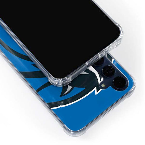 NBA Dallas Mavericks Large Logo Galaxy A55 5G Clear Case
