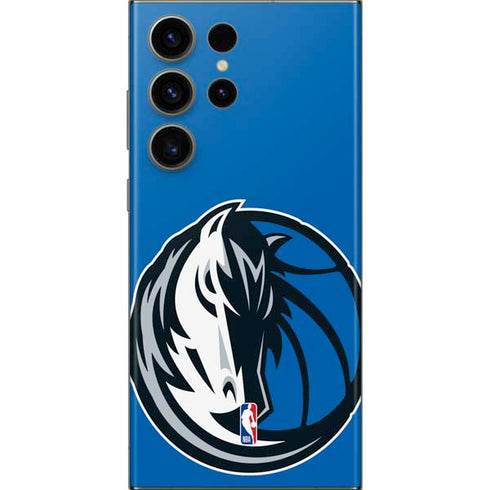 NBA Dallas Mavericks Large Logo Galaxy Skins