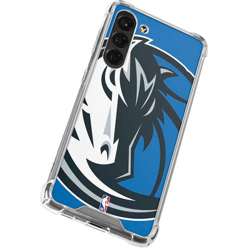 NBA Dallas Mavericks Large Logo Galaxy S24 FE Clear Case