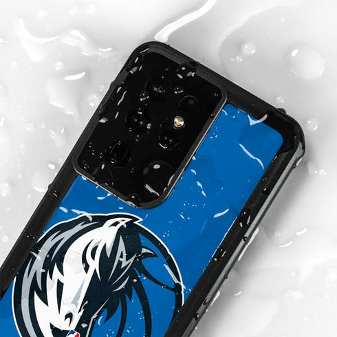 NBA Dallas Mavericks Large Logo Galaxy S24 Ultra Waterproof Case