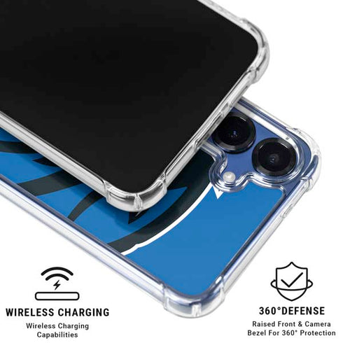 NBA Dallas Mavericks Large Logo Galaxy S25 Plus Clear Case