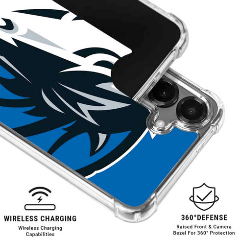 NBA Dallas Mavericks Large Logo Galaxy S26 Plus Clear Case