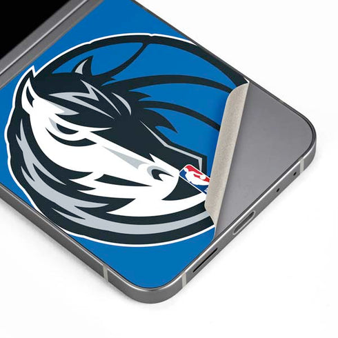 NBA Dallas Mavericks Large Logo Galaxy Z Flip6 Skin