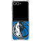 NBA Dallas Mavericks Large Logo Galaxy Z Flip7 Clear Case