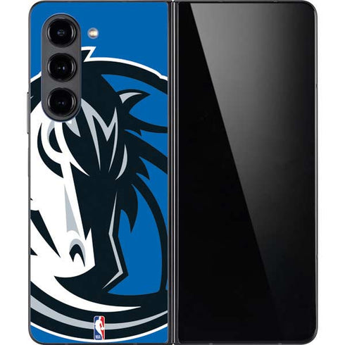 NBA Dallas Mavericks Large Logo Galaxy Z Fold5 5G Skin
