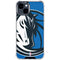 NBA Dallas Mavericks Large Logo iPhone 15 Clear Case
