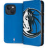 NBA Dallas Mavericks Large Logo iPhone 15 Folio Case