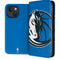 NBA Dallas Mavericks Large Logo iPhone 15 Plus Folio Case