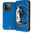 NBA Dallas Mavericks Large Logo iPhone 15 Pro Folio Case