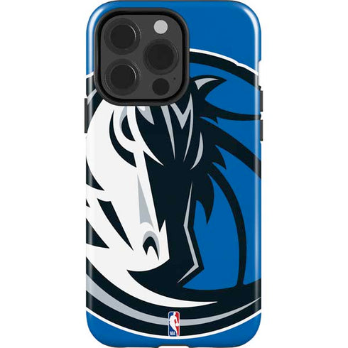 NBA Dallas Mavericks Large Logo iPhone 15 Pro Impact Case