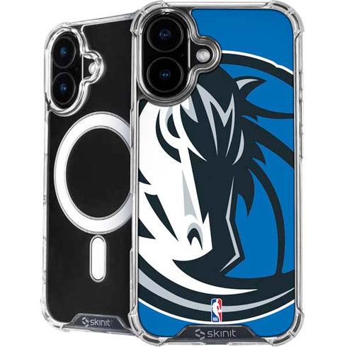 NBA Dallas Mavericks Large Logo iPhone 16 MagSafe Case