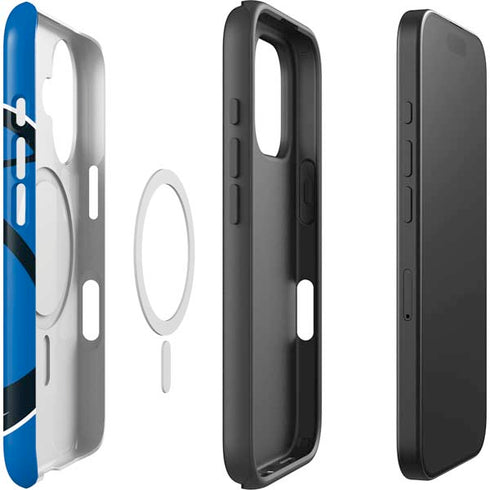 NBA Dallas Mavericks Large Logo iPhone 16 Magsafe Impact Case