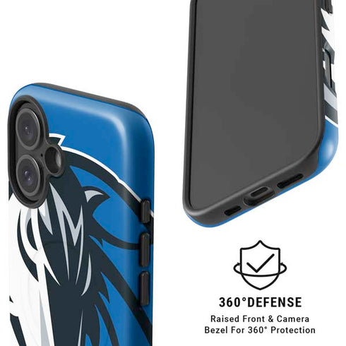 NBA Dallas Mavericks Large Logo iPhone 16 Plus Magsafe Impact Case