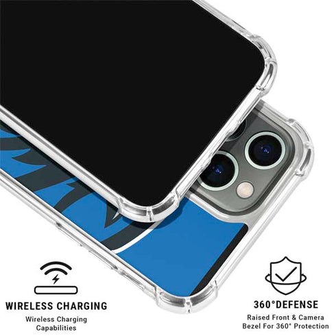 NBA Dallas Mavericks Large Logo iPhone 16 Pro Clear Case