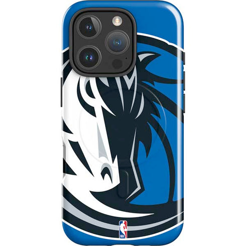 NBA Dallas Mavericks Large Logo iPhone 16 Pro Max Magsafe Impact Case