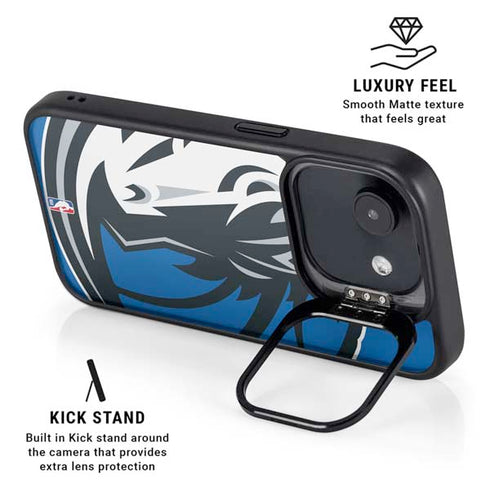 NBA Dallas Mavericks Large Logo iPhone 16e Kickstand Case