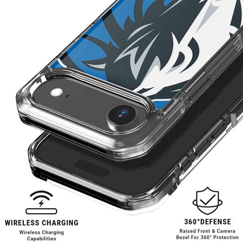 NBA Dallas Mavericks Large Logo iPhone 17 Air Clear Case