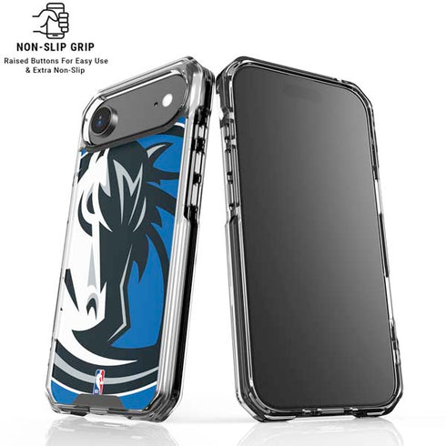 NBA Dallas Mavericks Large Logo iPhone 17 Air Clear Case