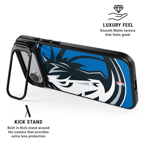NBA Dallas Mavericks Large Logo iPhone 17 Air Kickstand Case