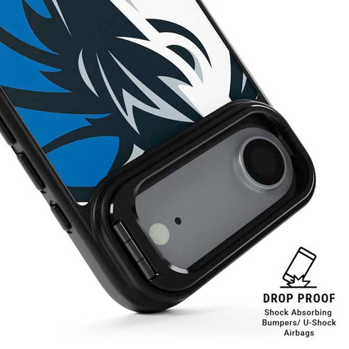 NBA Dallas Mavericks Large Logo iPhone 17 Air Kickstand Case