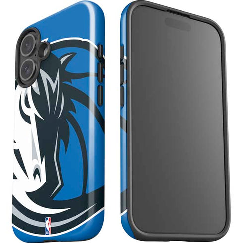 NBA Dallas Mavericks Large Logo iPhone 17 Impact Case
