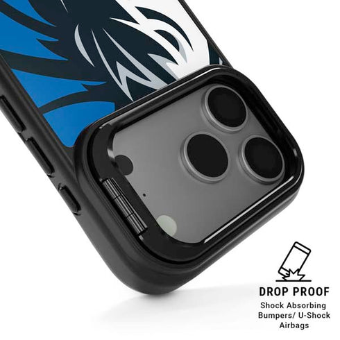 NBA Dallas Mavericks Large Logo iPhone 17 Pro Kickstand Case