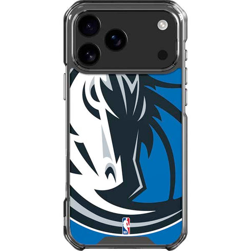 NBA Dallas Mavericks Large Logo iPhone 17 Pro Max Clear Case