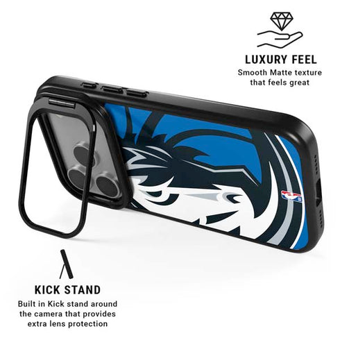 NBA Dallas Mavericks Large Logo iPhone 17 Pro Max Kickstand Case