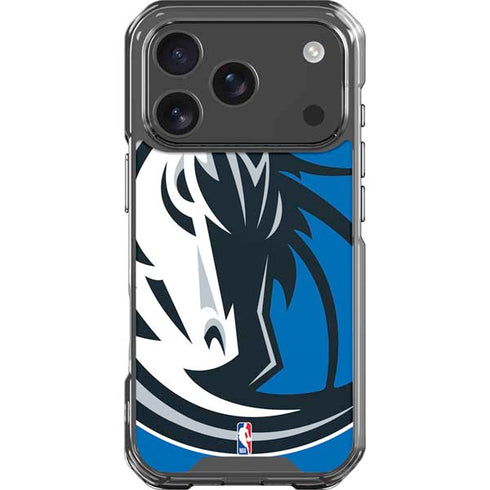 NBA Dallas Mavericks Large Logo iPhone 18 Pro Clear Case
