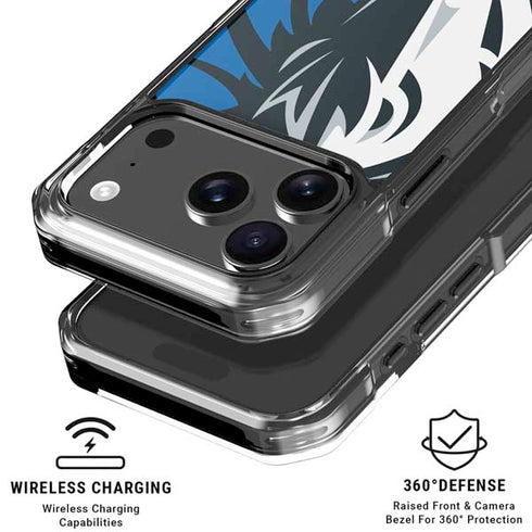 NBA Dallas Mavericks Large Logo iPhone 18 Pro Clear Case