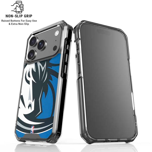NBA Dallas Mavericks Large Logo iPhone 18 Pro Clear Case